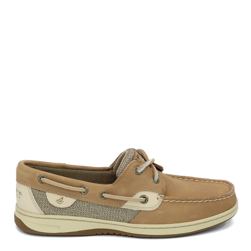 Sperry Top-Sider Women's Bluefish 2 Eye Boat Shoe,Linen/Oat,9.5 M - Image 3